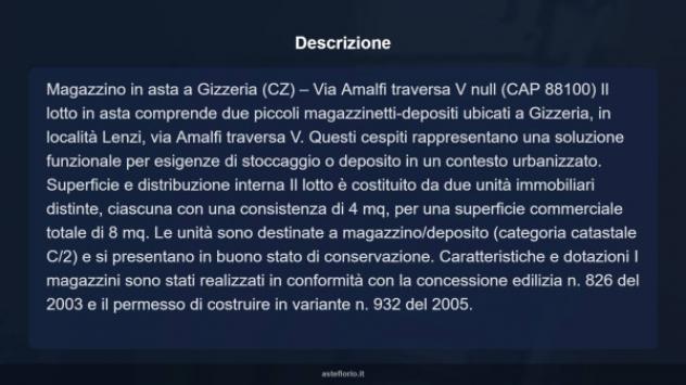 Immobile in asta di 8 m² in vendita a Gizzeria - Foto 5