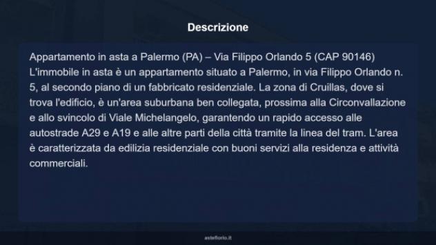 Immobile in asta di 61 m² in vendita a Palermo - Foto 17