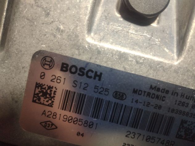 ECU RENAULT SMART FORTWO 1.0 ME17.9.20 0261S12525 237105748R CENTRALINA MOTORE - Foto 7
