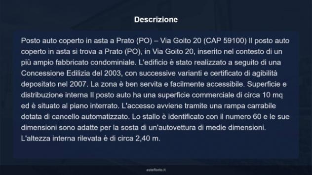 Immobile in asta di 12 m² in vendita a Prato - Foto 10