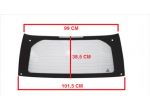 BCR33-0016171 LUNOTTO VETRO CRISTALLO POSTERIORE TERMICO COLORATO GRECAV SONIQUE