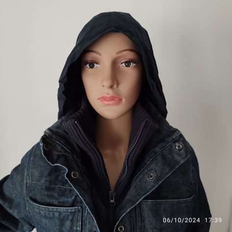 Cappotto jeans trapuntato Ladysoul - Foto 7