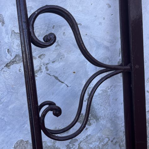 LETTO IN FERRO ANTICO inizio 900 - Foto 5