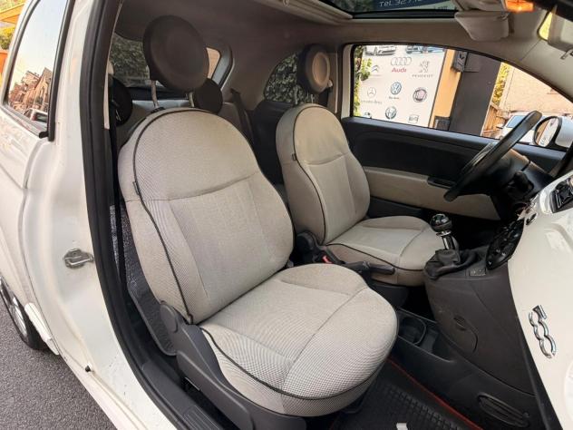 Fiat 500 1.2 Benzina Lounge 69cv ottima anche x neopatentati tetto panoramico euro5 - Foto 9
