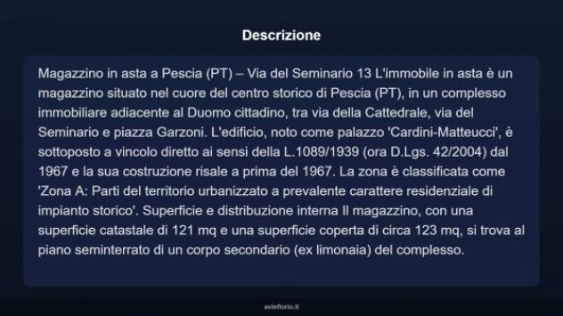 Immobile in asta di 121 m² in vendita a Pescia - Foto 10