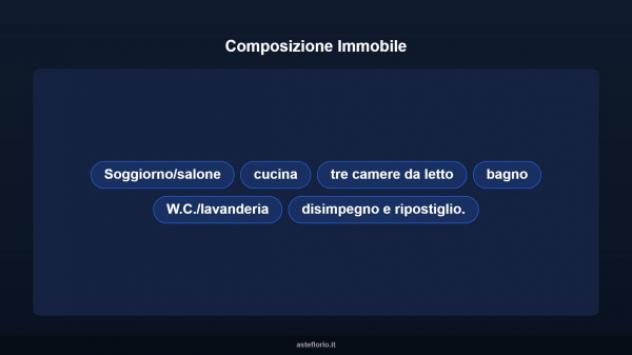 Immobile in asta di 125 m² con più di 5 locali in vendita a Marsala - Foto 12