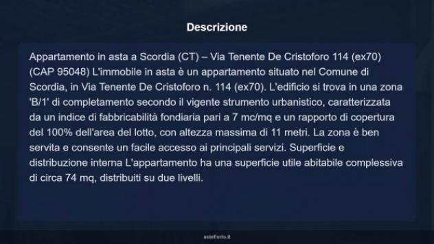 Immobile in asta di 78 m² in vendita a Scordia - Foto 6