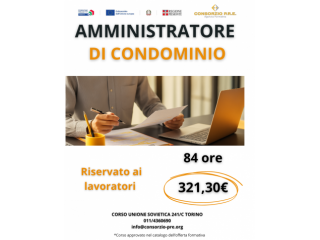 CORSO AMMINISTRATORE DI CONDOMINIO
