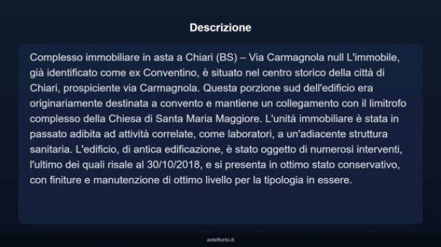 Immobile in asta di 708 m² in vendita a Chiari - Foto 4