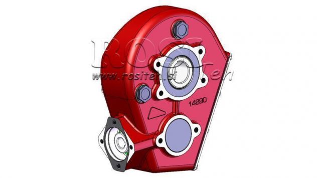 -RIDUTTORE - MOLTIPLICATORE RT250 PER MOTORE IDRAULICO - Foto 4