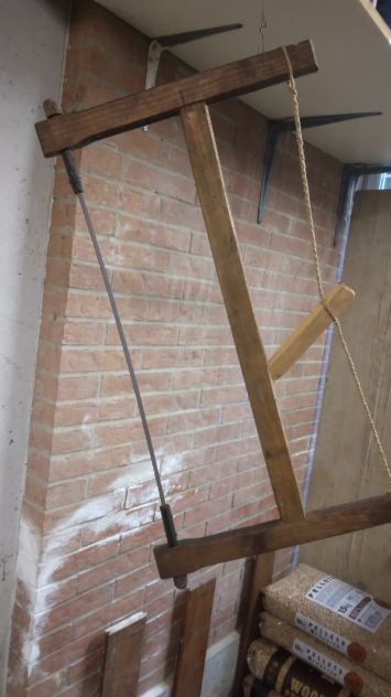 Vecchia sega in legno - Foto 2