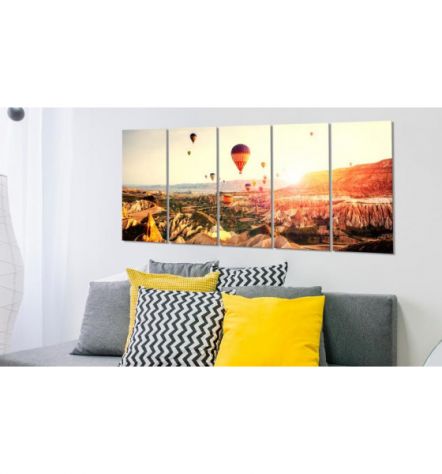 Quadro In Mongolfiera Cm. 200x80 E 225x90 ARREDALACASA - Foto 2