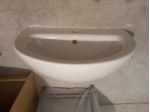 Lavandino lavabo bagno ceramica bianco (sanitari)