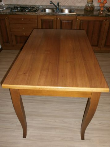 Tavolo noce mis. 140x80 allungabile - Foto 2