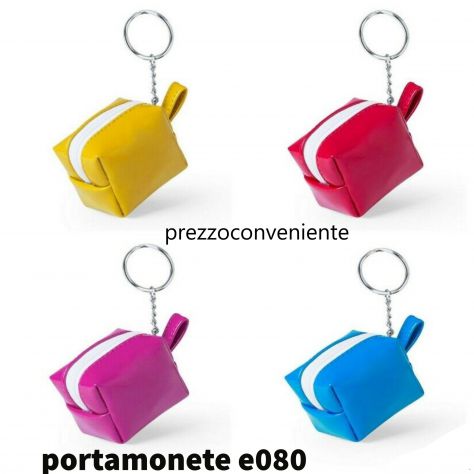 lotto porta 16 spiccioli portachiavi prezzo conveniente spedizione gratis - Foto 3