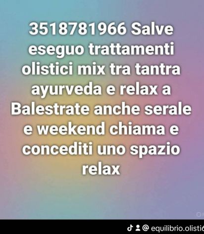 Massaggiatrice Balestrate anche serale e weekend - Foto 2 Tel:3518781966