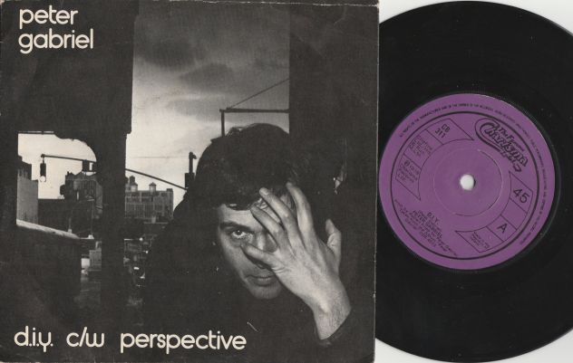 PETER GABRIEL (Genesis) D.I.Y Do It Yourself - 7'' / 45 giri Irish 1978 Charisma