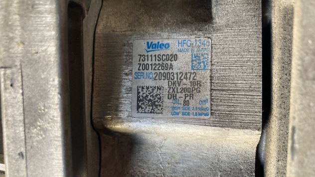 Compressore climatizzatore Subaru Forester 2.0 benzina del 2013 (73111SC020) - Foto 5