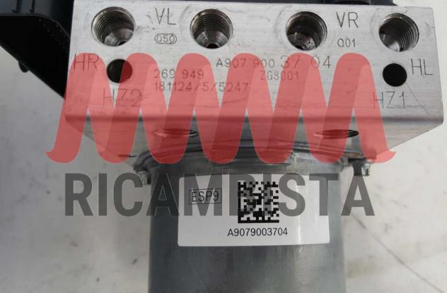 A9079003304 Mercedes Sprinter 316 cdi W907 centralina ABS gruppo pompa Bosch - Foto 3