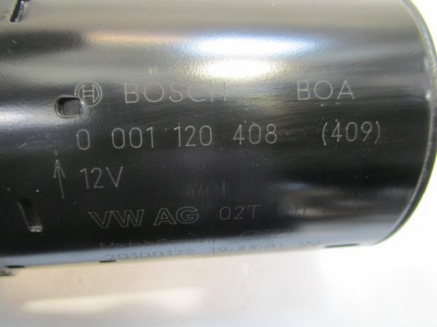 02T911023 MOTORINO AVVIAMENTO SEAT LEON 1.6 G 75KW 5M 5P (2010) RICAMBIO USATO 0001120408 - Foto 4