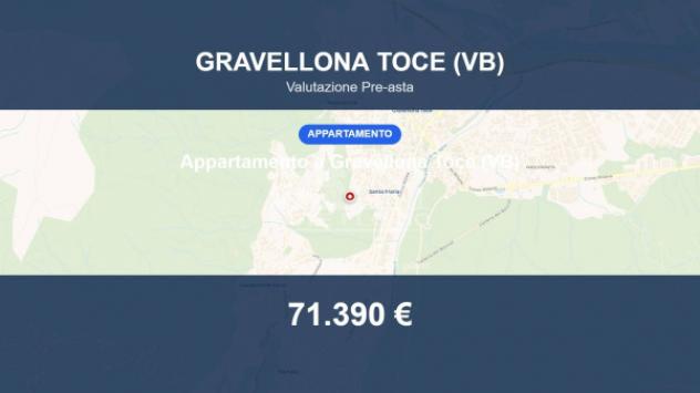 Immobile in asta di 109 m² in vendita a Gravellona Toce