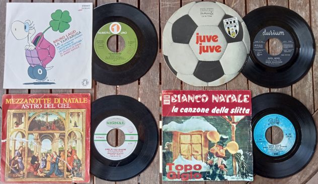 Dischi musica 45 giri in vinile (28 pz.) - Foto 8