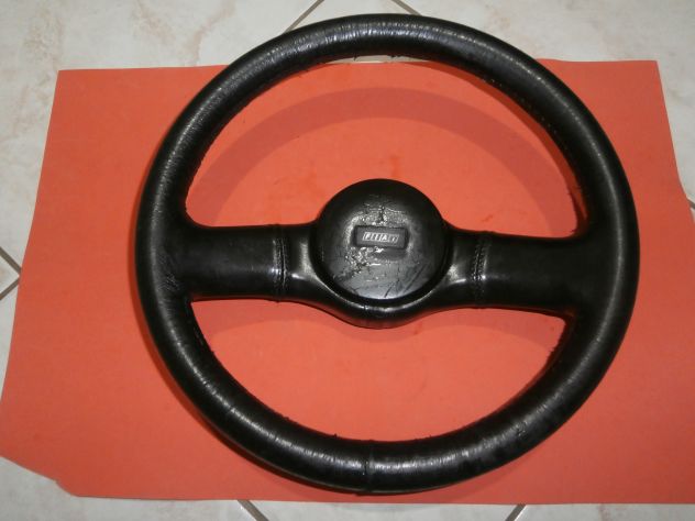 VOLANTE COMPLETO DI PULSANTE CLACSON FIAT CINQUECENTO ED SX SUITE SPORTING - Foto 4