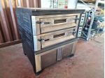 forno pizza doppio con base usato