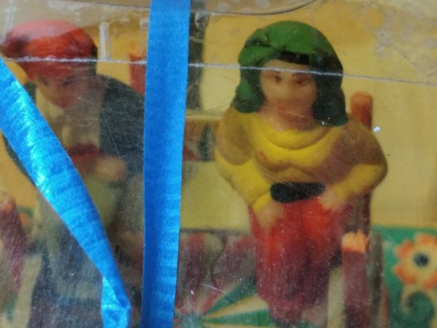 souvenir di sicilia - carrettino con scatola anni 60 - Foto 8