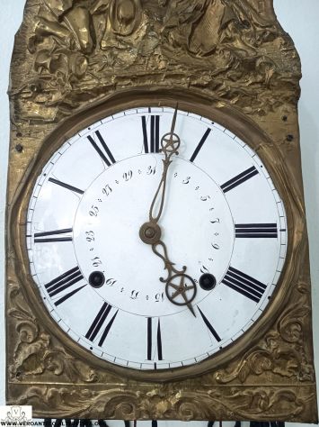 176342 Antico orologio a pendolo Comtoise XIX secolo - Foto 10