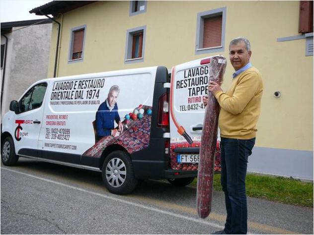 Lavaggio orientale, pulizia e restauro tappeti Castelfranco Veneto - Foto 4