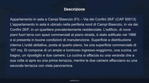 Immobile in asta di 107 m² in vendita a Campi Bisenzio - Foto 12