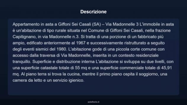 Immobile in asta di 55 m² in vendita a Giffoni Sei Casali - Foto 18