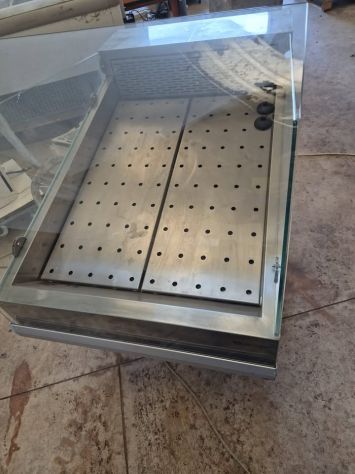 ESPOSITORE INOX PESCE FRESCO USATO - Foto 4