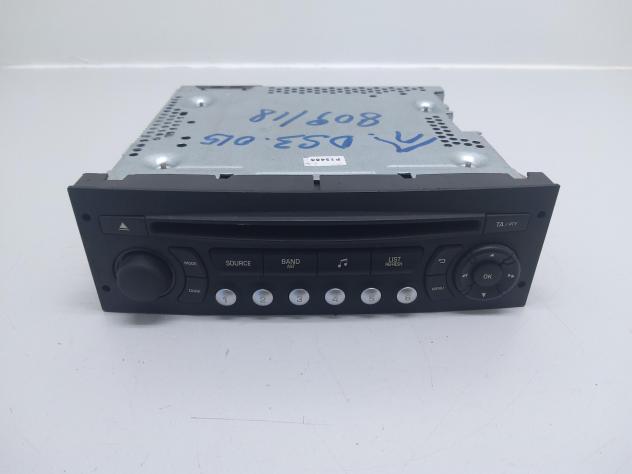 AUTORADIO CITROEN DS3 Serie 1612904880 (09)