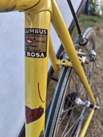 Bici da corsa DE ROSA GIRO D’ITALIA originale Splendida De Rosa Giro d’Italia in - Foto 7