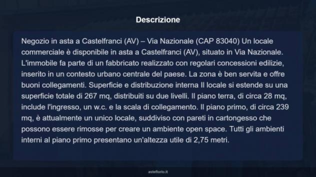 Immobile in asta di 267 m² in vendita a Castelfranci - Foto 6