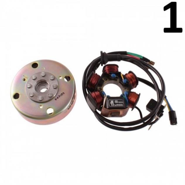 Volano con statore per scooter Piaggio NRG Zip Sfera Gilera Typhoon Runner Stalker Typhoon - 830293 - Foto 2
