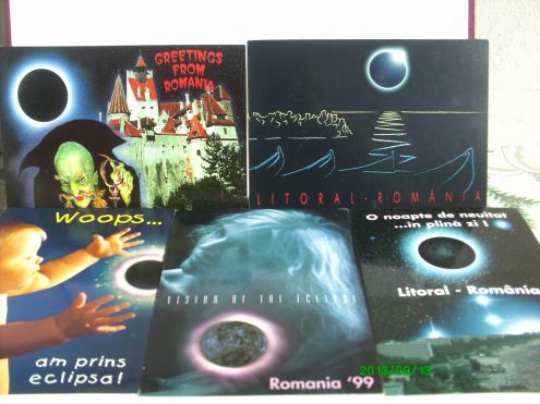 FRANCOBOLLI ROMANIA 1999 *ECLISSI TOTALE DI SOLE* - Foto 5