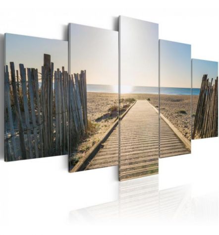 Quadro Portami In Spiaggia Di Giorno ARREDALACASA