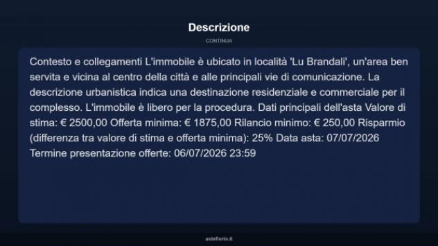 Immobile in asta di 15 m² in vendita a Santa Teresa Gallura - Foto 5