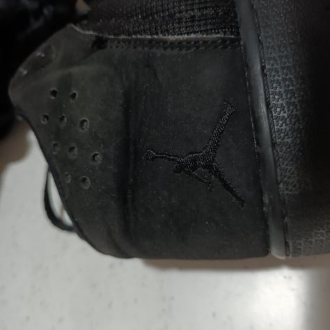 Scarpe Nike Air Jordan 1 Flight 4 all Black misura 38 - Foto 6