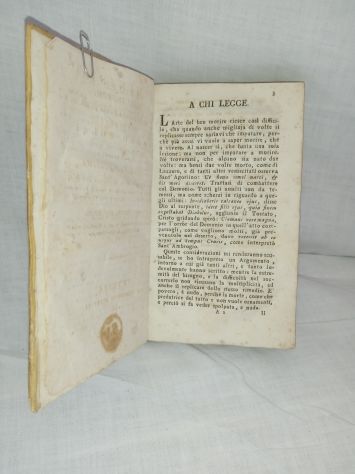 il Ministro degli infermi del Padre Carlo Solfi aiuto alla buona morte 1818 - Foto 2