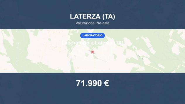 Immobile in asta di 6063 m² in vendita a Laterza