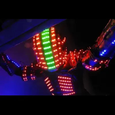Robot Luminosi Laser Show Trampoliere Robot LED