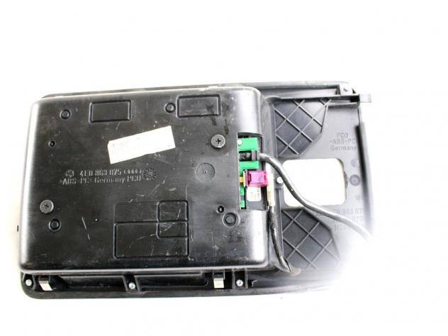 4E0863075 PIASTRA CONTATTO SUPPORTO TELEFONO AUDI A8 3.0 D 171 KW 4X4 (2005) RICAMBIO USATO - Foto 6