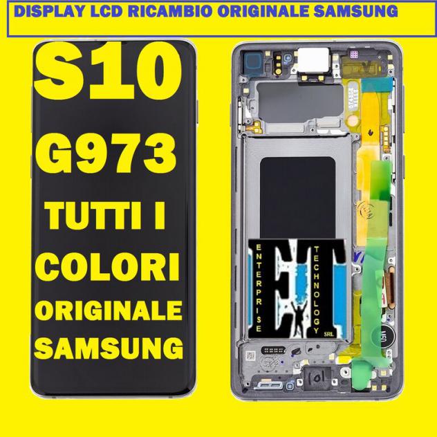 S10E G970 Display Lcd Originale Samsung SAMSUNG APPLE HUAWEI Nuovo - Foto 2