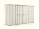 Box in Acciaio Zincato Casetta da Giardino in Lamiera 3.07 x 1.00 m x h1.92 &hellip;