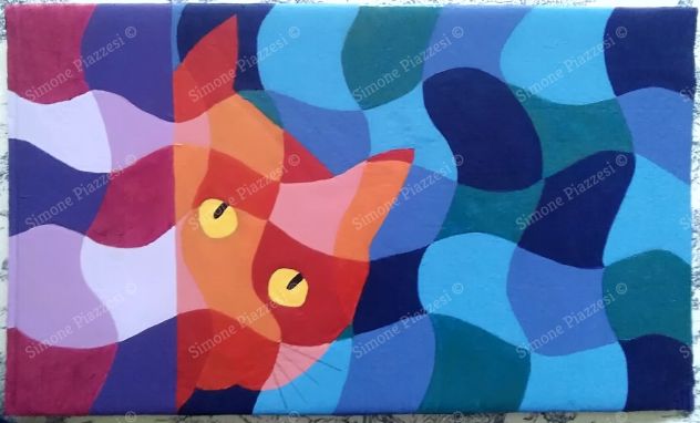 Quadro di Simone Piazzesi - CAPOLINO FELINO (2022) - Foto 2