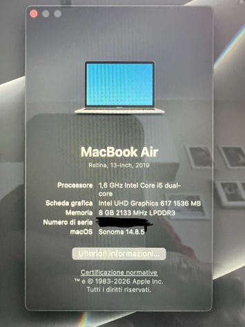Apple Macbook Air 13 del 2019 - Foto 2